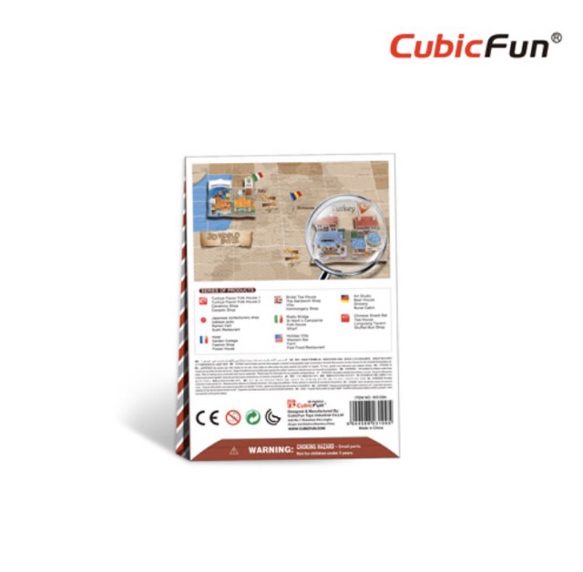 [MURAH] Cubic Fun 3D Puzzle World Style 🇹🇷 Turkey Folk House 1