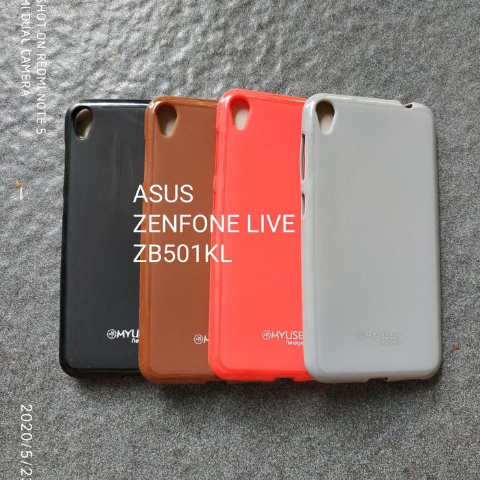 ASUS ZENFONE LIVE ZB501KL X00RD A007 softcase ipaky silikon karet