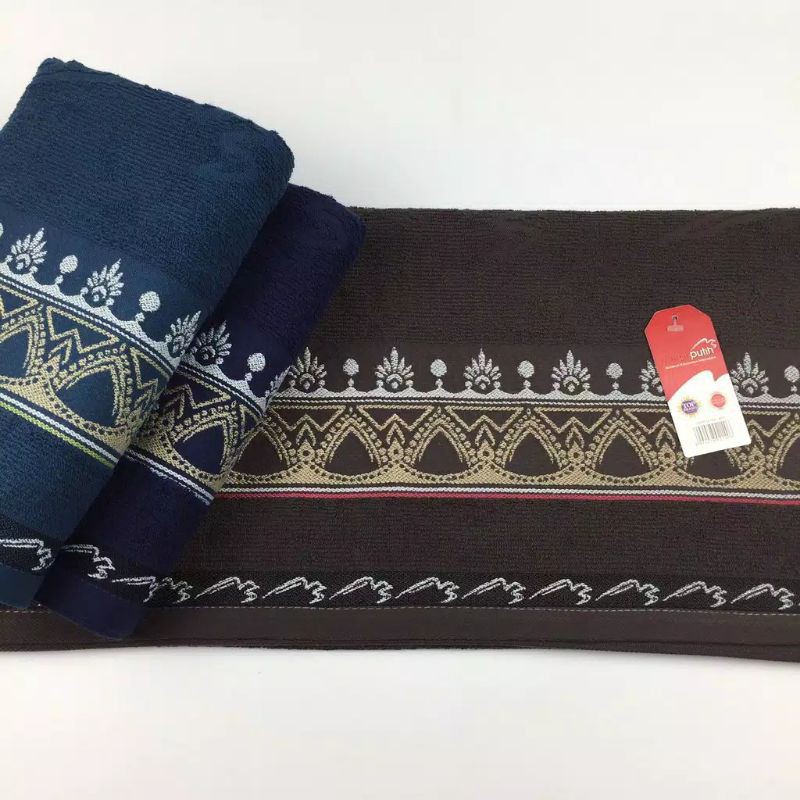 MERAH PUTIH MOTIF handuk mandi