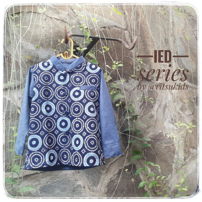 KEMKO KEMEJA BATIK ANAK DEWASA COUPLE