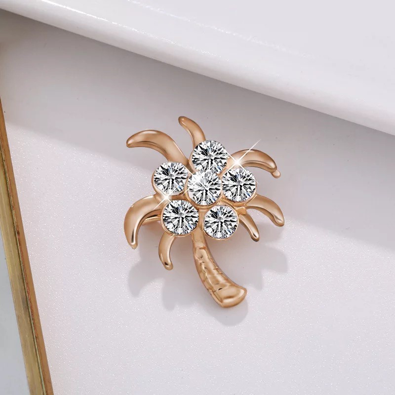 High-end Retro Mutiara Zirkon Bros Opal Swan Kupu-kupu Merak Bunga Berlian Imitasi Bros Aksesoris indah-19#