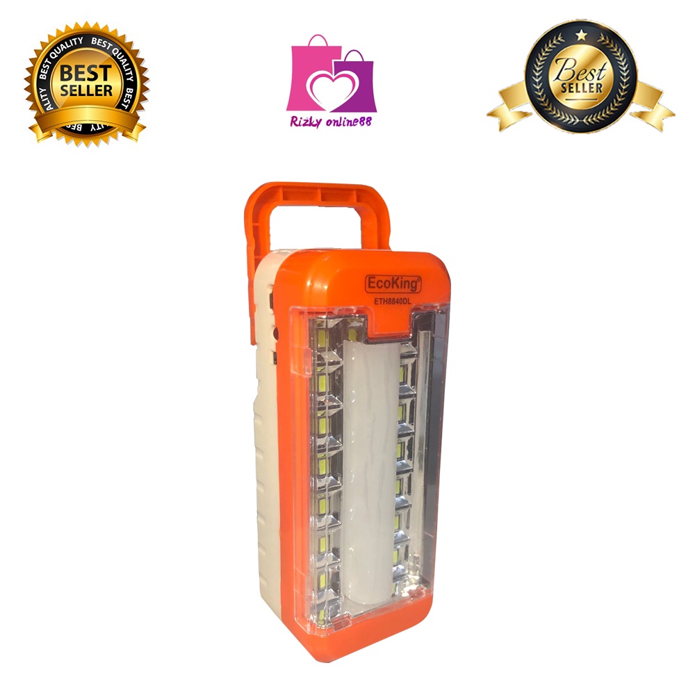 rizkyonline88 senter led lampu emergency thunder 1watt ETH8840DL