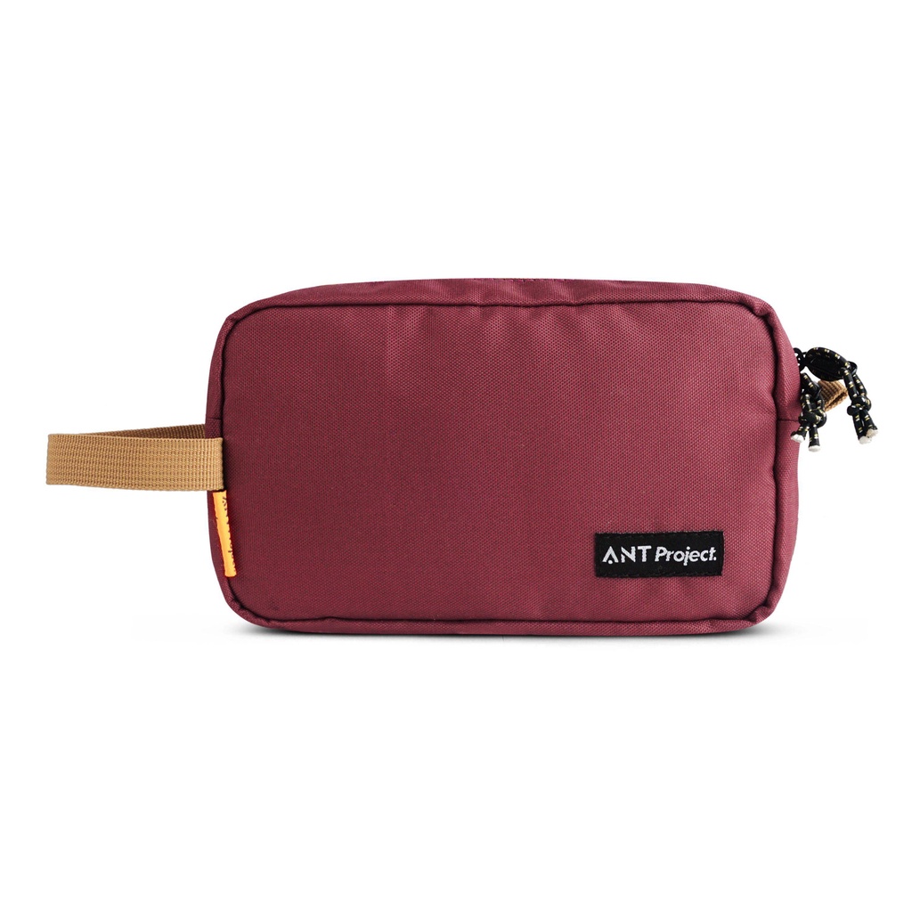 ANT PROJECT - Tas Handbag Pouch IRISH Maron - Tas Tangan Clucth Unisex