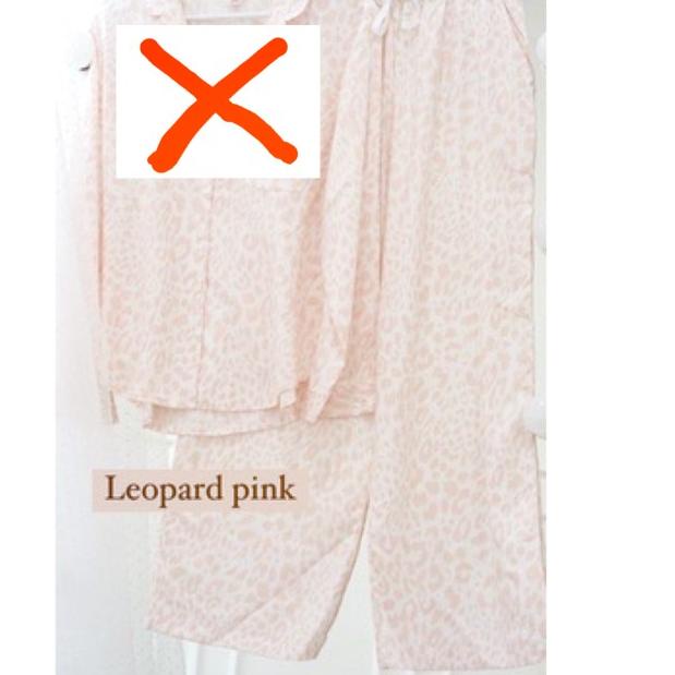 ▲ victoria’s secret pajamas pants ( celana tidur victoria secret) - Leopard, M ➩