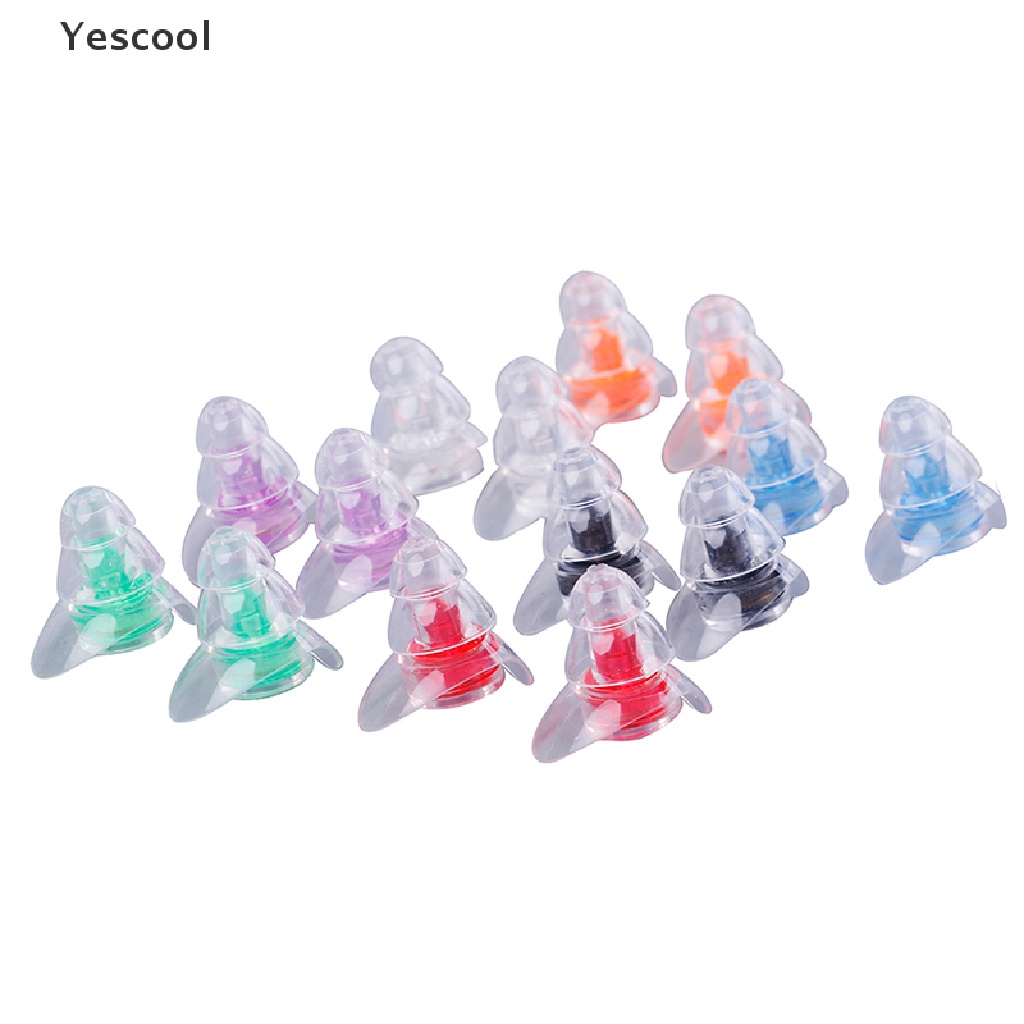 Yescool 1 Pasang Ear Plug Noise Canceling Untuk Konser Musik Festival