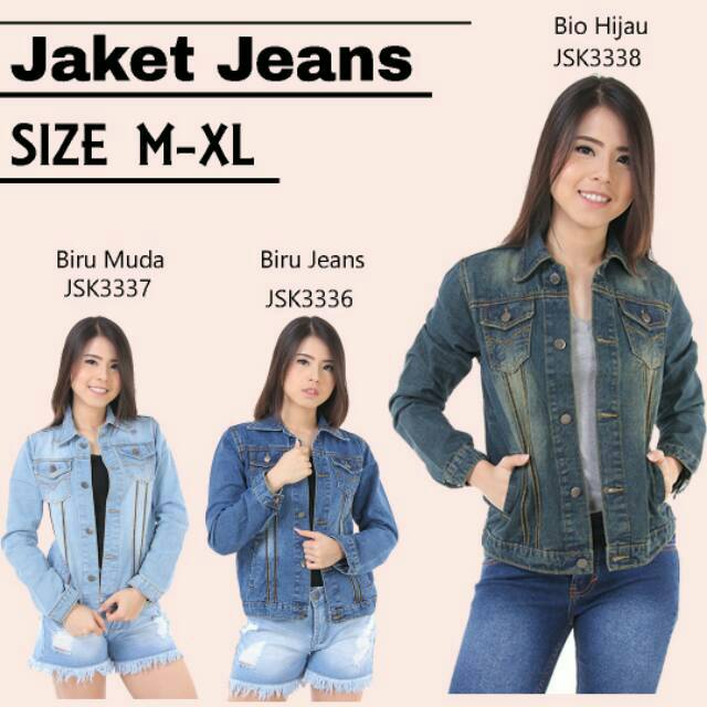 6500 Koleksi Model Jaket Jeans Gaul HD Terbaik