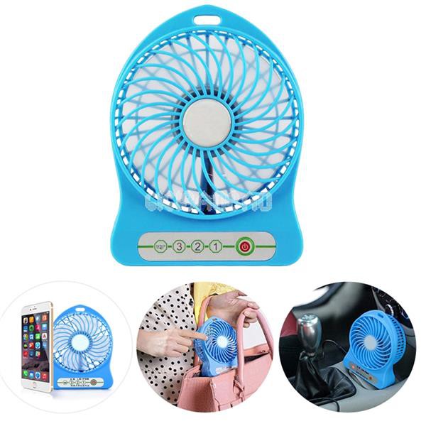 KIPAS ANGIN MINI PORTABLE  / KIPAS CHARGE MINI PORTABLE / MINI FAN USB PORTABLE