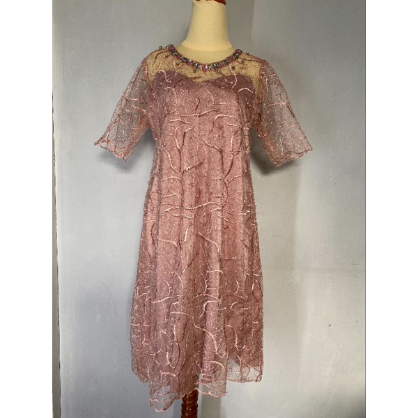 Midi Dress Brokat