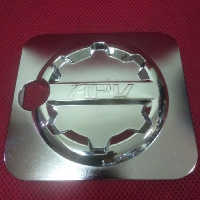 Tanc cover tutup tangki bensin suzuki APV avp sporty chrome crome hitam tempel