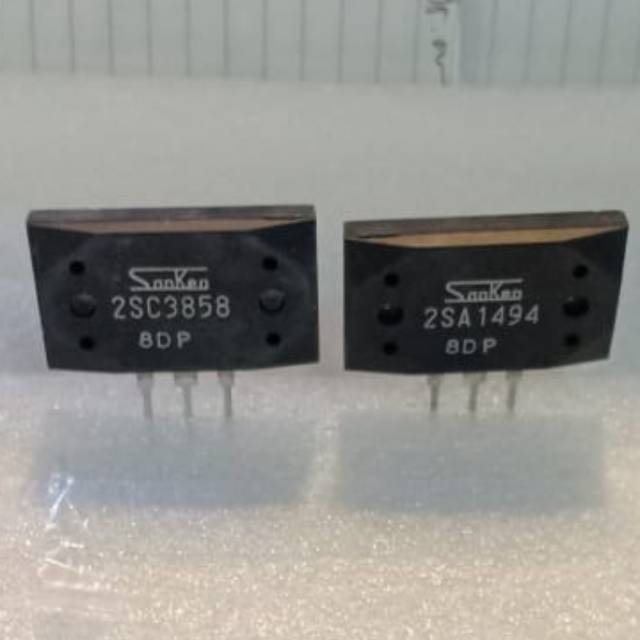 Transistor SANKEN 2SC 3858 dan 2SA1494 ORI