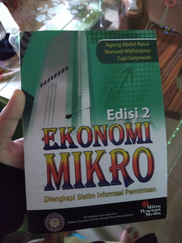 Ekonomi Mikro Edisi 2 By Agung Abdul Rasul