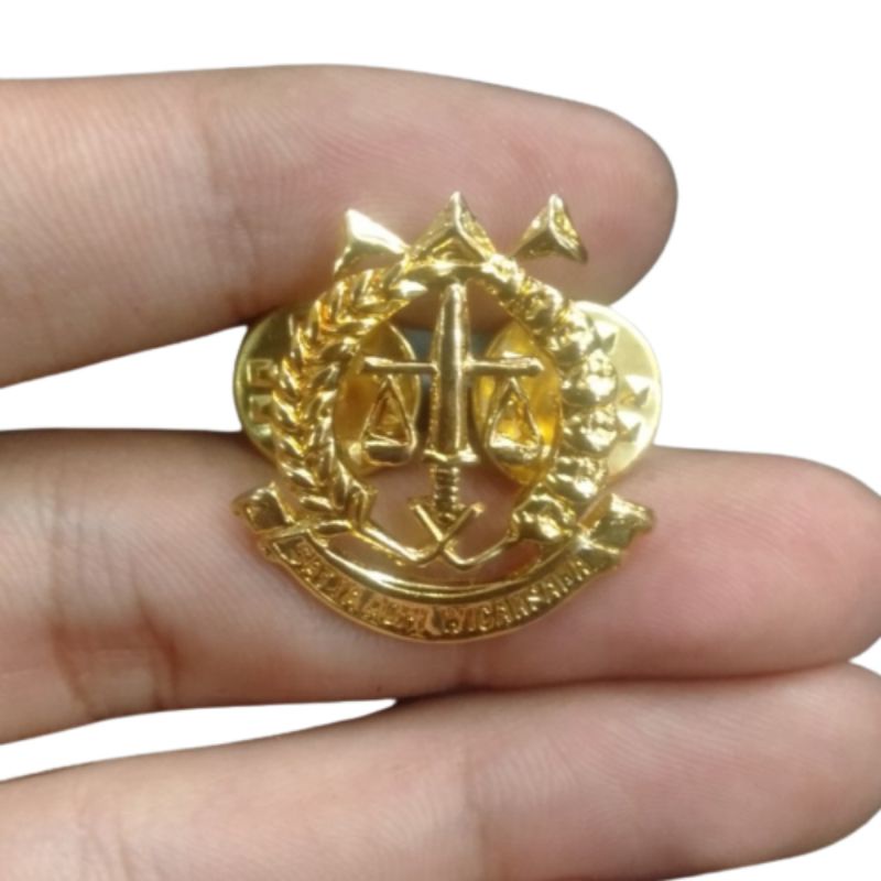 Pin Kejaksaan Untuk Topi Mut Kejaksaan RI