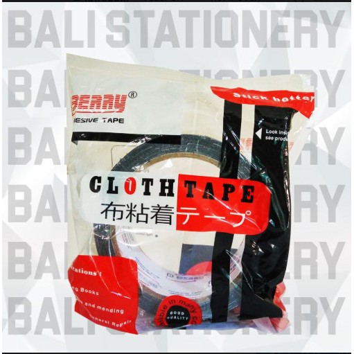 

Lakban Kain Hitam Berry Isolasi Tape Berry 48mmx12m Termurah (Ilham Berkah Mart)