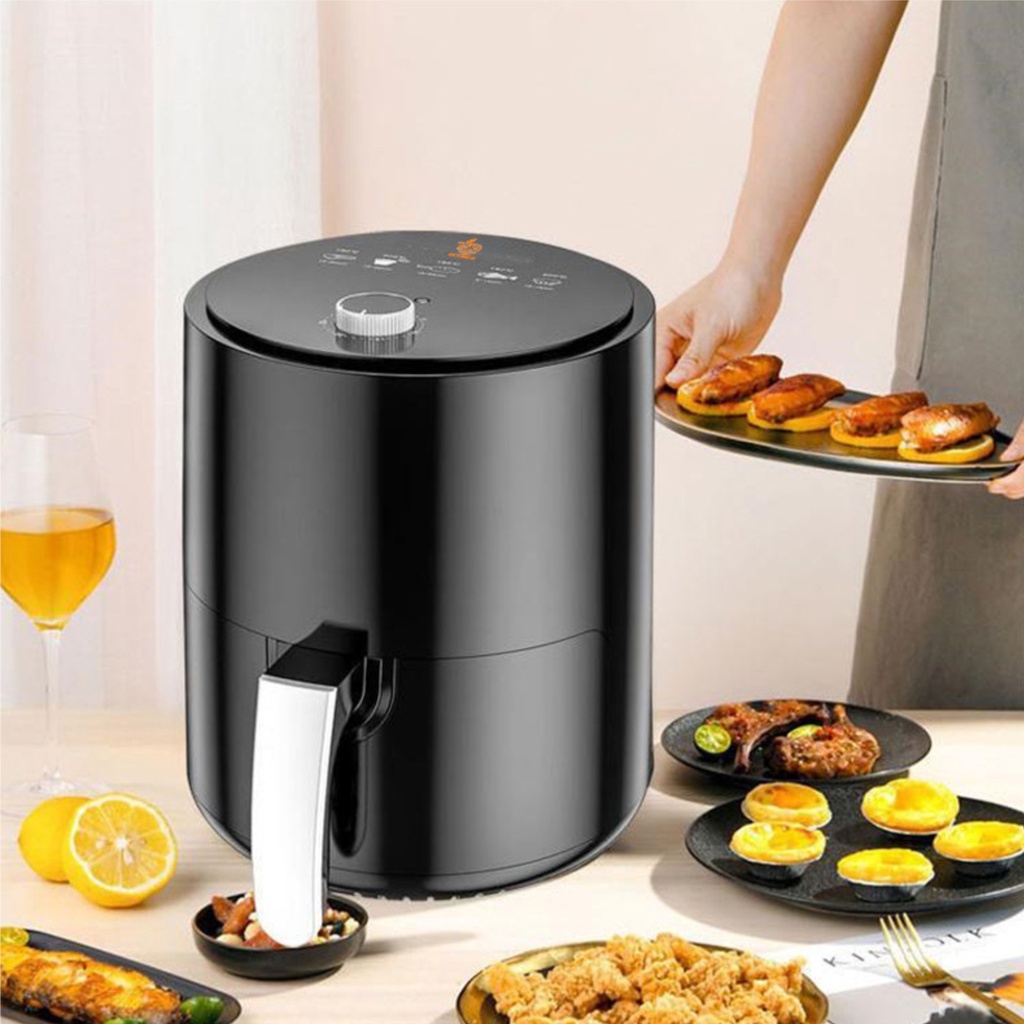 Air Fryer Low Watt 3.2L Mesin Penggorengan Tanpa Minyak Anti Lengket Super Praktis -  Futureworld