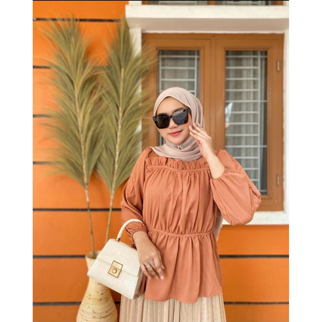 Sorya Blouse | Tanzela Blouse | Blouse Wanita Terbaru