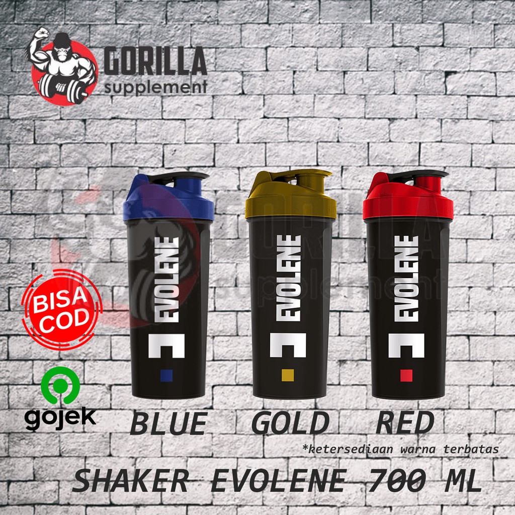 Shaker evolene original 700 ml Botol fitness