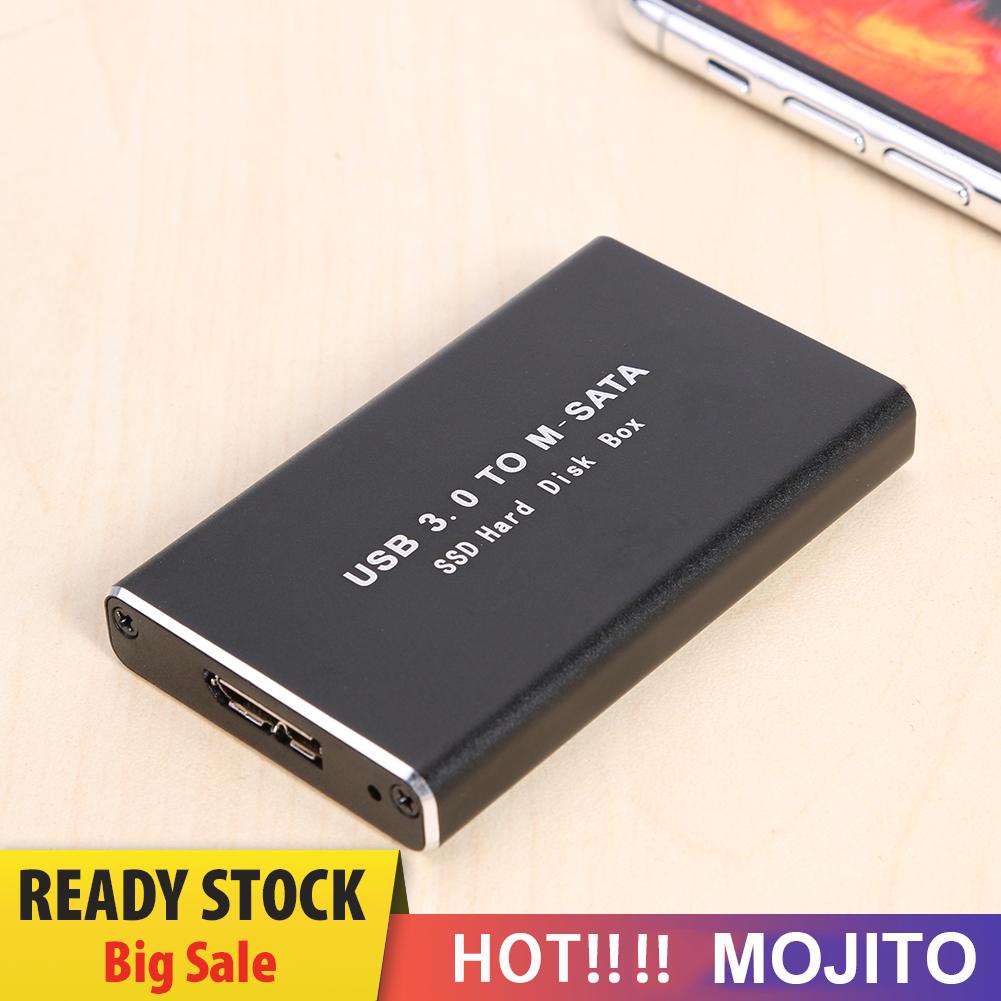 Casing Hardisk Eksternal Mini Ssd Usb 3.0 Ke Msata