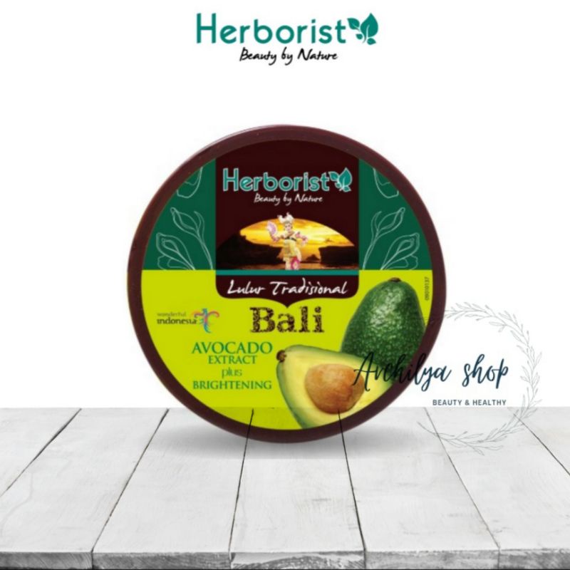 Herborist Lulur Tradisional Bali Avocado 100gr