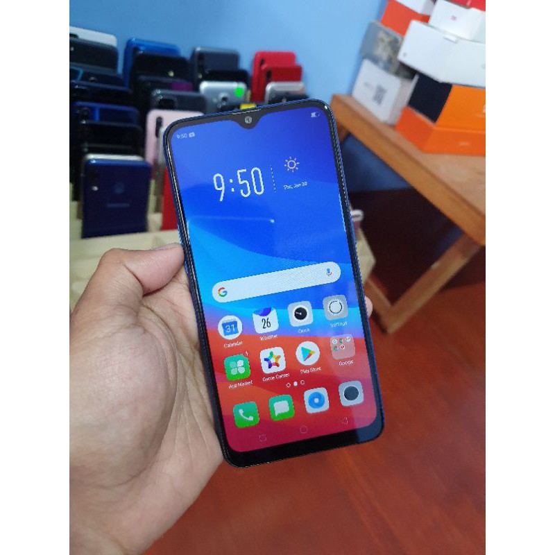 Handphone Hp Oppo A5S 3/32 Second Seken Bekas Murah | Shopee Indonesia