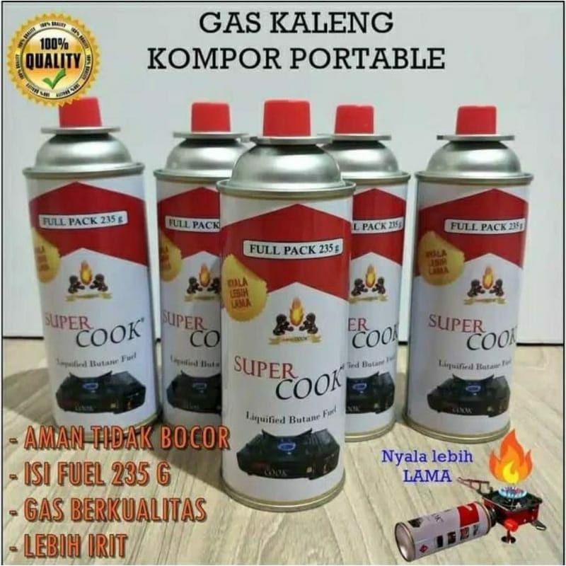 GAS KALENG PORTABLE SUPER COOK