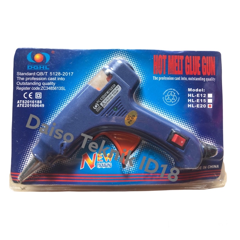 Hot melt glue gun DGHL 20 watt ALAT LEM 20 watt