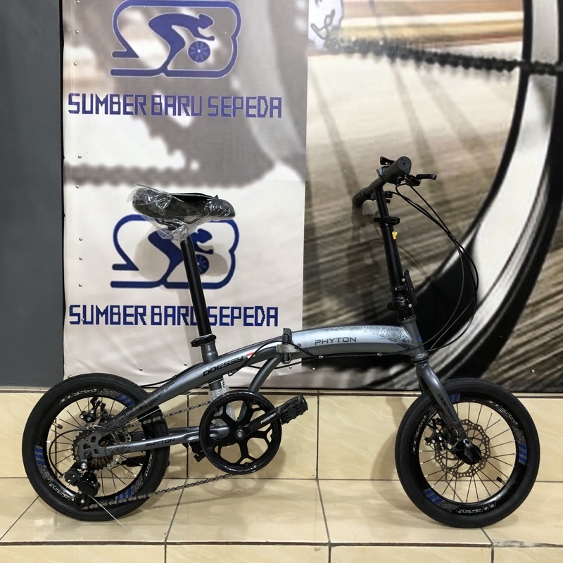 SEPEDA LIPAT ODESSY PHYTON 7 SPEED 16 INCH