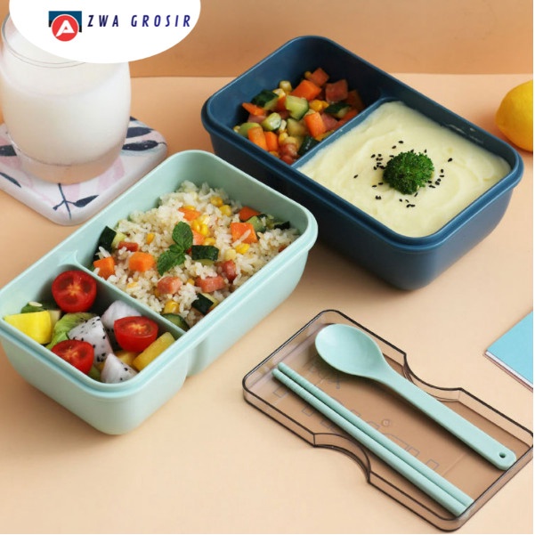 KOTAK BEKAL MAKAN MAKANAN ANAK TUPPERWARE LION STAR SATU SET ANTI TUMPAH RANTANG MAKANAN SUSUN PLAST