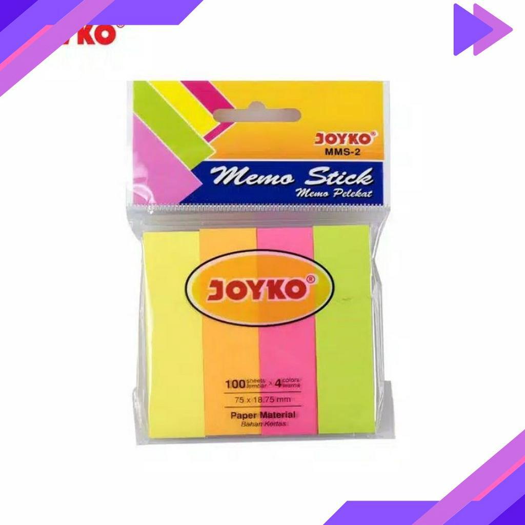 

TRENDING Memo Stick MMS2 Kertas Memo Joyko Sticky Note