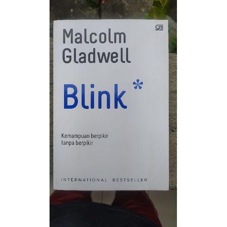 Buku Blink (Buku Bekas) karangan Malcolm Gladwell