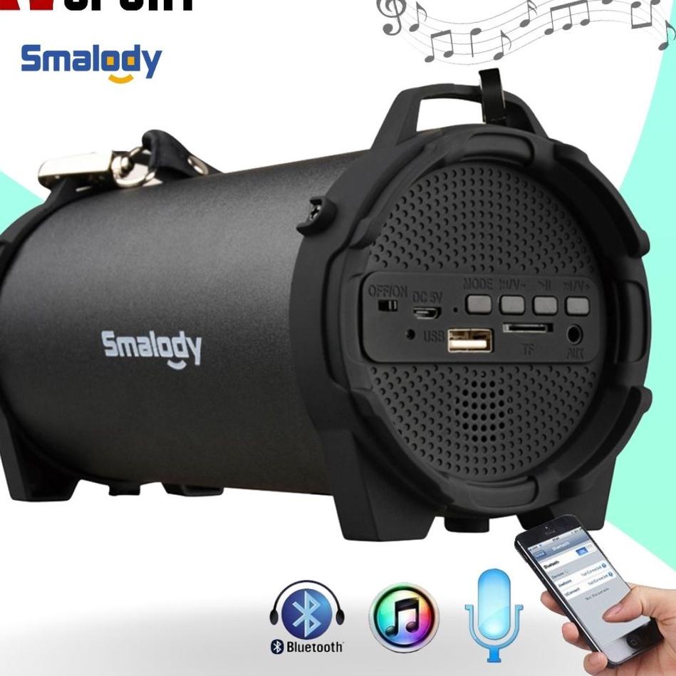 ☻ NVsport Sepiker Aktif Speker Salon Bluetooth Mini Bt Speaker Outdoor Portable Blutut Super Bass Ka