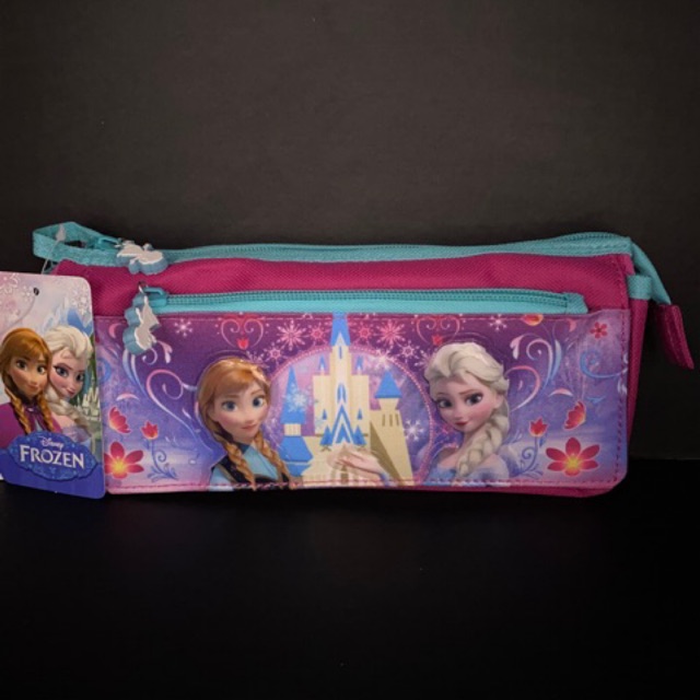 

Kotak Pensil Frozen Bahan Kanvas Disney Original Jepang Sanrio