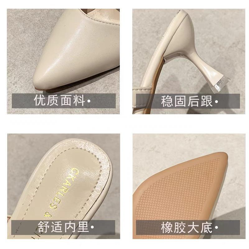 Free Box Sandal Hak Tinggi Sandal Wanita Import Sandal Wanita Cantik NS2228 Sepatu Import Fashion Sepatu Hak