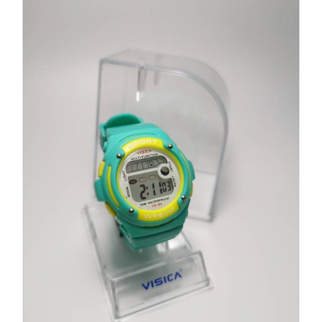 Jam tangan digital Anak Anak dan remaja water Resist Visica vg 90