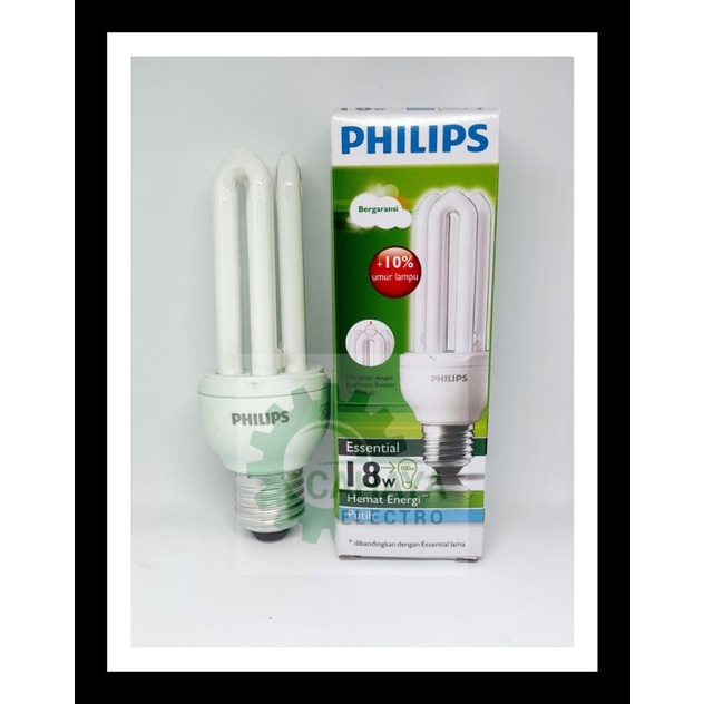 Lampu Philips Essential/lampu jari /18w / 18 watt/ 18w Putih