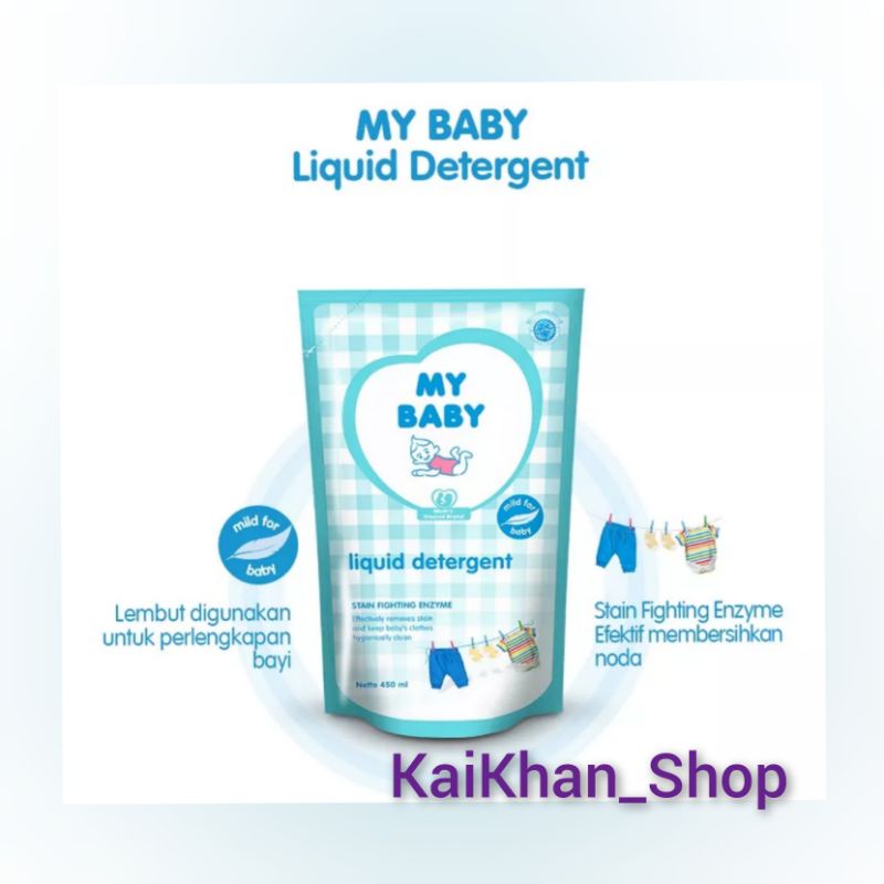 MY BABY Liquid Detergent  [ Refill 450ml ]