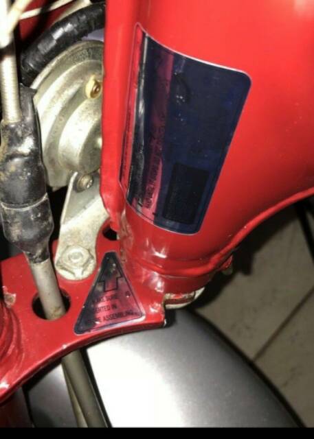 Sticker Decal Honda CT ST Trail 125 Hatesix