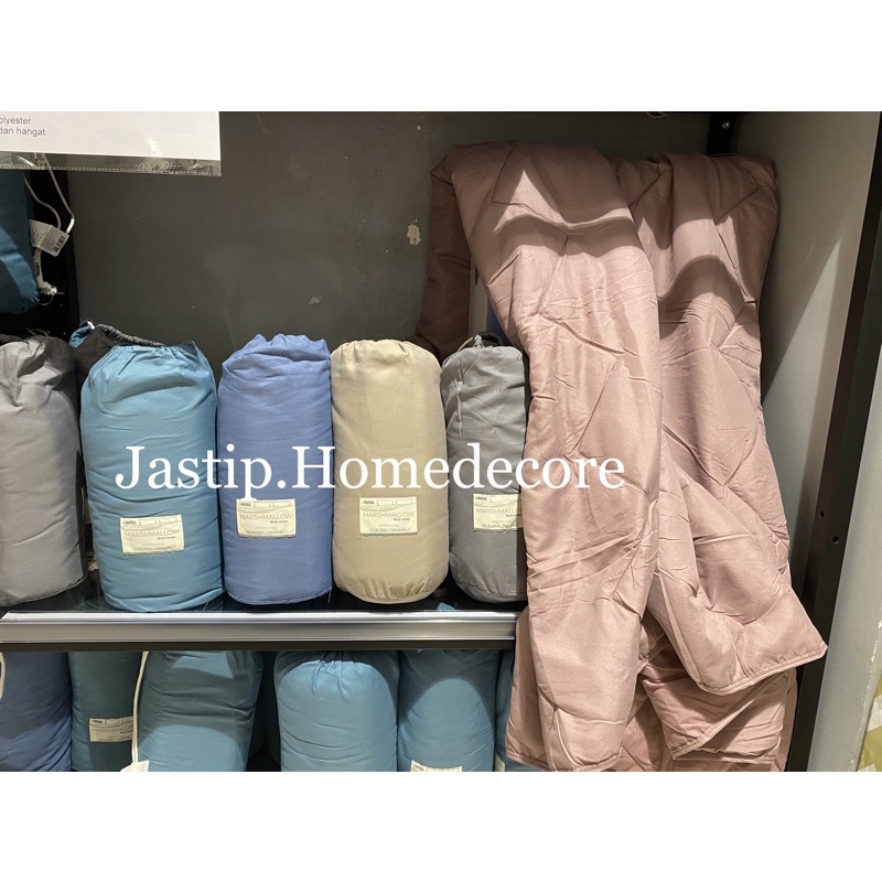INFORMA SELIMUT MARSHMALLOW SELIMUT WARNA SOLID