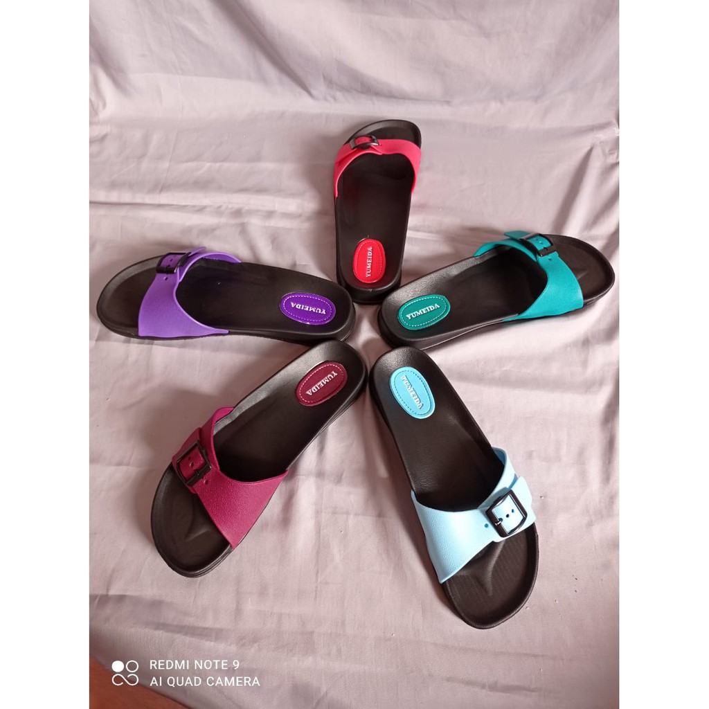 Promo Sandal Yumeida Cewe Kokop Lentur , Nyaman