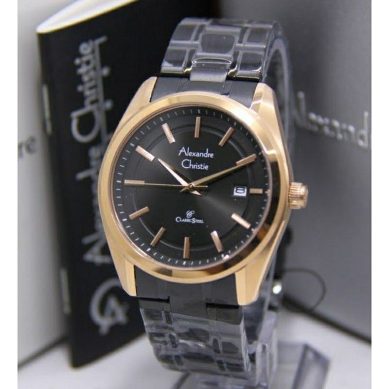 Alexandre Christie Pria Ac 8618 Stainless Steel /Garansi Resmi 1 Tahun