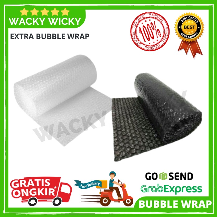 

Extra Bubble Wrap / Tambahan Extra Packing
