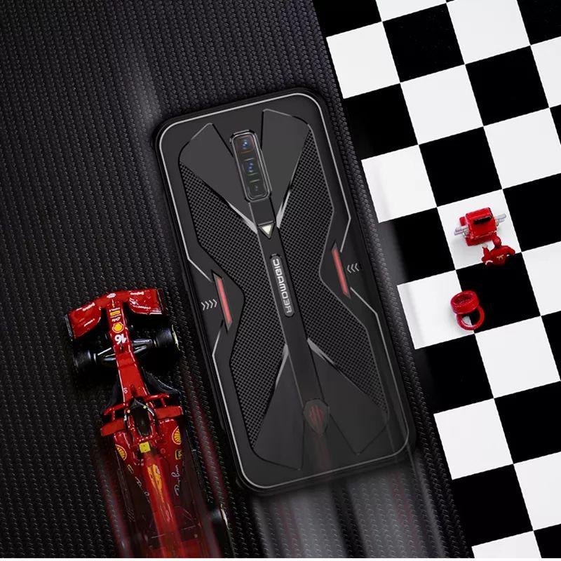 ZTE Nubia Red Magic 6 / 6 Pro Shockproof Armor Gaming Silikon Softcase FREE Bracket Gamepad