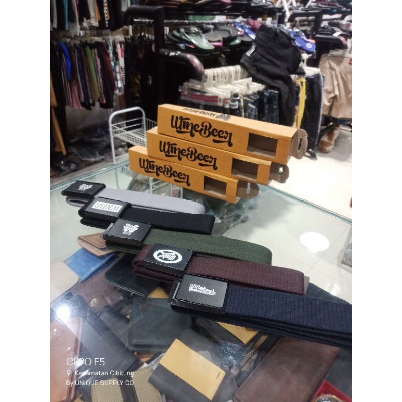 BELT PRIA/IKAT PINGGANG ORIGINAL/GESPER DISTRO/GESPER KANVAS/WINEBEER