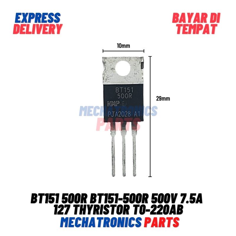 BT151 500R BT151-500R 500V 7.5A 127 Thyristor T0-220AB