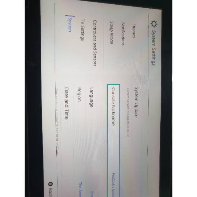 Nintendo switch CFW atmos tablet only