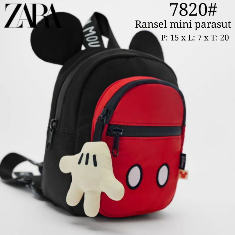 Tas ransel mickey/tas ransel minnie