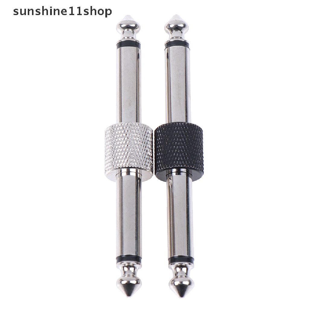 Sho Kabel Adapter jack interface coulper 6.35mm Untuk Efek pedal Gitar