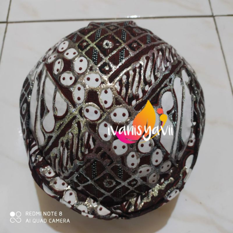 Blangkon Pengantin Prodo (Solo/ Sunda), Motif Ciki