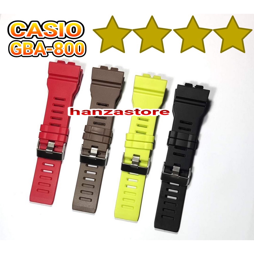 STRAP TALI JAM TANGAN KARET CAaSIO GBA800 gba 800