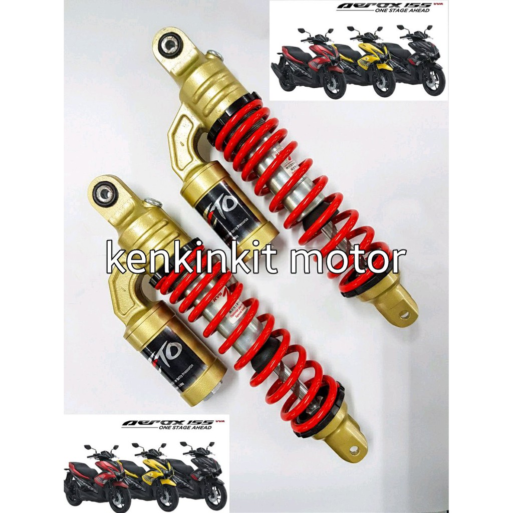 SHOCKBREAKER YAMAHA AEROX 155 - KYB ZETO TABUNG ATAS Mura bac 11
