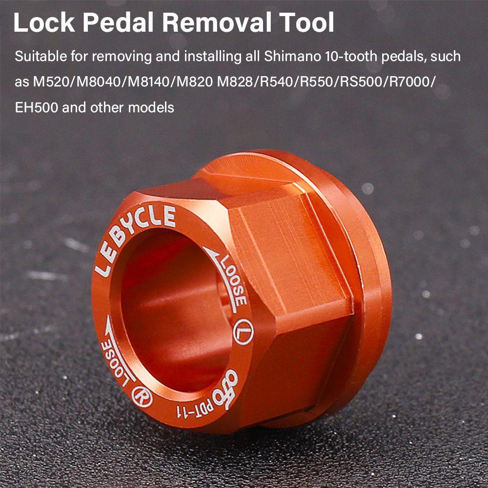 R-FLOWER Alat Pedal Sepeda High Quality Alat Pasang Sepeda Gunung Lock Bolt Spindle